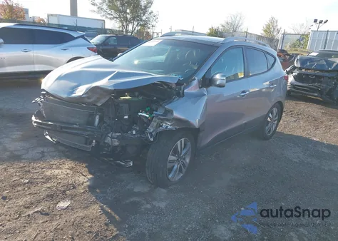 2014 Hyundai Tucson Limited z USA, uszkodzony, nr VIN KM8JUCAG5EU851972